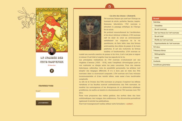 croisée des art nouveau