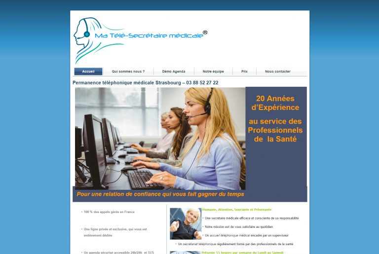 télé secretaire medicale strasbourg