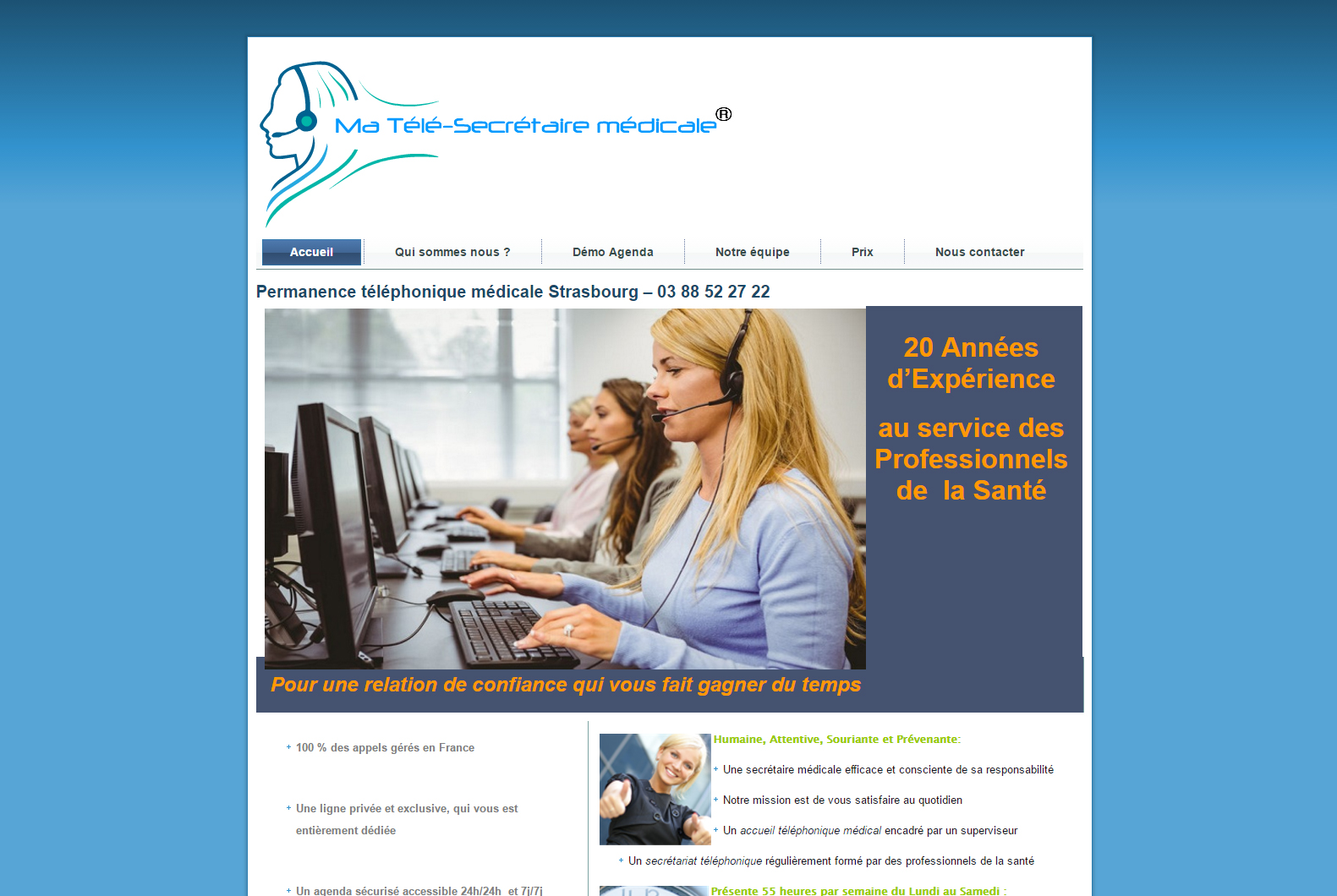 télé secretaire medicale strasbourg