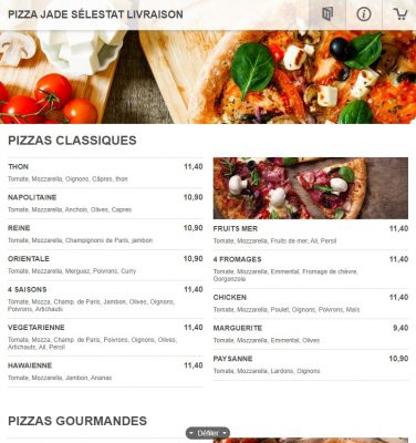 app1 site internet réservation restaurant
